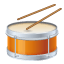 Drum emoji U+1F941 Drum emoji U+1F941