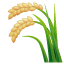 Ear of rice Emoji U+1F33E Ear of rice Emoji U+1F33E