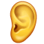 Ear Emoji U + 1F442