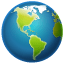 Globe America Whatsapp U+1F30E Globe America Whatsapp U+1F30E