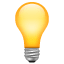 Light smiley Whatsapp U+1F4A1 Light smiley Whatsapp U+1F4A1