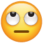 Emoji de olhos levantados U + 1F644