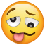 Emoji faccia pazza U + 1F974