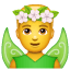 Fata emoji U + 1F9DA