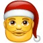 Emoji di Babbo Natale U + 1F385