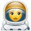 Astronauta donna U + 1F469 ‍U + 1F680