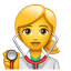 Médica emoji U + 1F469 U + 2695