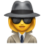 Detective donna U + 1F575 U + 2640