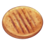Flatbread emoji U+1FAD3 Flatbread emoji U+1FAD3