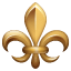 Golden flower Whatsapp emoji U+269C Golden flower Whatsapp emoji U+269C