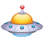 Flying saucer Emoji U+1F6F8 Flying saucer Emoji U+1F6F8