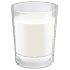 Glass of milk smiley U+1F95B Glass of milk smiley U+1F95B