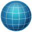 Globe with meridians U+1F310 Globe with meridians U+1F310
