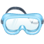 Occhiali di protezione emoji U + 1F97D