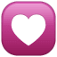 Decorative heart emoji Whatsapp U+1F49F Decorative heart emoji Whatsapp U+1F49F