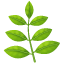 Twig with leaves emoji U+1F33F Twig with leaves emoji U+1F33F