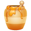 Honey smiley U+1F36F Honey smiley U+1F36F