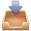 In-tray emoji U+1F4E5 In-tray emoji U+1F4E5