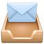 Inbox emoji U+1F4E8 Inbox emoji U+1F4E8