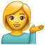 Banco informazioni emoji U + 1F481