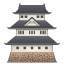 Asian building U+1F3EF Asian building U+1F3EF