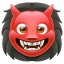 Emoticon Oni rosso U + 1F479