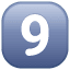 Button 9 symbol U+39 Button 9 symbol U+39
