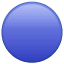 Blue circle symbol U+1F535 Blue circle symbol U+1F535
