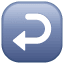 Arrow bending left U+21A9 Arrow bending left U+21A9