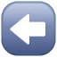 Left arrow Whatsapp U+2B05 Left arrow Whatsapp U+2B05