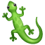 Lizard emoji U+1F98E Lizard emoji U+1F98E