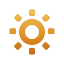 Dim symbol U+1F505 Dim symbol U+1F505