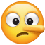Emoji de nariz comprido U + 1F925