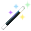 Magic wand smiley U+1FA84 Magic wand smiley U+1FA84