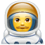 Astronauta masculino Whatsapp U + 1F468 ‍U + 1F680