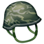 Military helmet emoji U+1FA96 Military helmet emoji U+1FA96