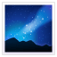Galaxy emoji U+1F30C Galaxy emoji U+1F30C