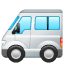 Minibus minivan emoji U+1F690 Minibus minivan emoji U+1F690