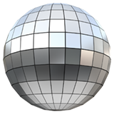 Disco ball Emoji U+1FAA9 Disco ball Emoji U+1FAA9