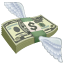 Stack of banknotes emoji U+1F4B8 Stack of banknotes emoji U+1F4B8