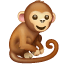 Monkey emoji U+1F412 Monkey emoji U+1F412