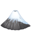 Snow-covered Mount Fuji smiley U+1F5FB Snow-covered Mount Fuji smiley U+1F5FB