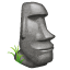 Moai stone emoji Whatsapp U+1F5FF Moai stone emoji Whatsapp U+1F5FF