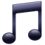 Note symbol U+1F3B5 Note symbol U+1F3B5