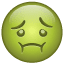 Emoji disgustato Whatsapp U + 1F922