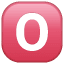 Button 0 symbol U+1F17E Button 0 symbol U+1F17E