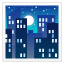 Starry sky emoji U+1F303 Starry sky emoji U+1F303