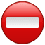 No entry Emoji U+26D4 No entry Emoji U+26D4