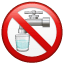 Non-potable water symbol U+1F6B1 Non-potable water symbol U+1F6B1