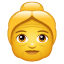 Nonna emoji U + 1F475